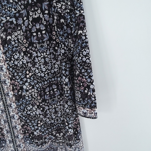 BCBG MAXAZRIA FLORAL TUNIC DRESS - Picture 3 of 6